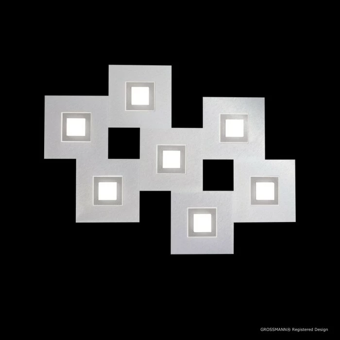 Grossmann KARREE Deckenleuchte LED Aluminium, Titan, 7-flammig 4 Grossmann KARREE Deckenleuchte LED Aluminium, Titan, 7-flammig – Bild 4