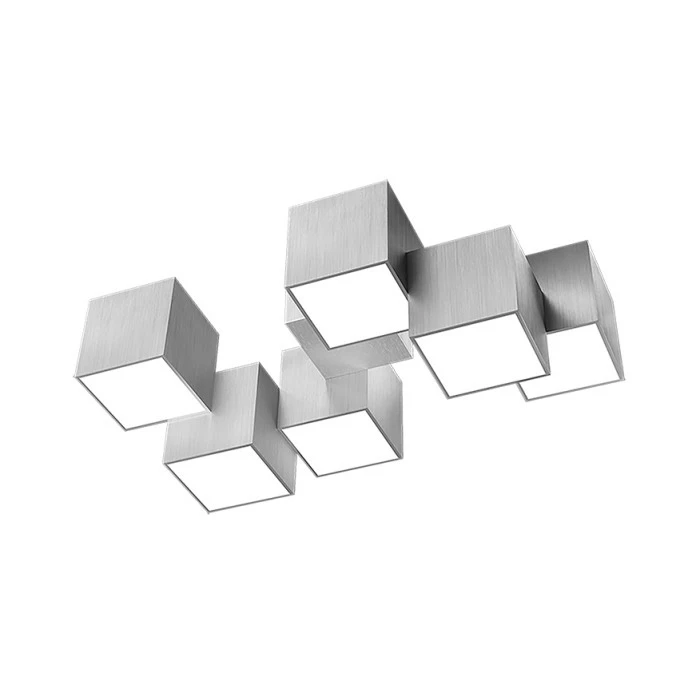 Grossmann ROCKS Deckenleuchte LED Aluminium, 6-flammig 1 Grossmann ROCKS Deckenleuchte LED Aluminium, 6-flammig