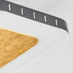 Hofstein Guacacallo Deckenpanel LED Schwarz, Weiß, Gold, 1-flammig 12 Hofstein Guacacallo Deckenpanel LED Schwarz, Weiß, Gold, 1-flammig -LED Leuchten Verkäufe guacacallo deckenpanel h3459607 2