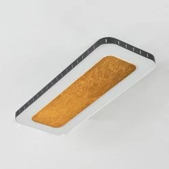 Hofstein Guacacallo Deckenpanel LED Schwarz, Weiß, Gold, 1-flammig 17 Hofstein Guacacallo Deckenpanel LED Schwarz, Weiß, Gold, 1-flammig -LED Leuchten Verkäufe guacacallo deckenpanel h3459607 7