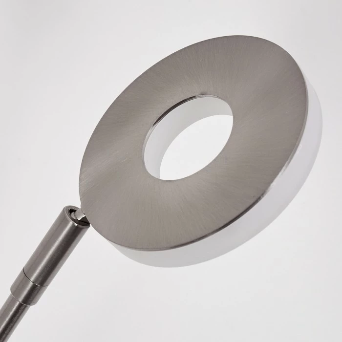 Hofstein Gulkana Stehleuchte LED Nickel-Matt, 2-flammig 15 Hofstein Gulkana Stehleuchte LED Nickel-Matt, 2-flammig – Bild 15