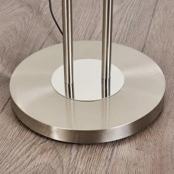 Hofstein Gulkana Stehleuchte LED Nickel-Matt, 2-flammig 39 Hofstein Gulkana Stehleuchte LED Nickel-Matt, 2-flammig -LED Leuchten Verkäufe gulkana stehleuchte h3357880 19