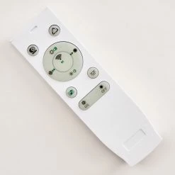 Hofstein Haderup Deckenleuchte LED Chrom, Weiß, 1-flammig, Fernbedienung -LED Leuchten Verkäufe haderup deckenleuchte h3169421 do1 25