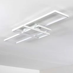 Hofstein Hagenberg Deckenleuchte LED Weiß, 1-flammig -LED Leuchten Verkäufe hagenberg deckenleuchte h3273500 do1 13