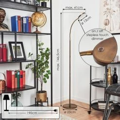 Hofstein Haltia Stehleuchte LED Bronze, 1-flammig -LED Leuchten Verkäufe haltia stehleuchte h3590010 3