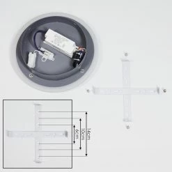 Hofstein Harea Deckenleuchte LED Grau, 1-flammig 14 Hofstein Harea Deckenleuchte LED Grau, 1-flammig -LED Leuchten Verkäufe harea deckenleuchte h3395042 4
