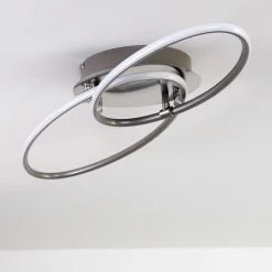 Hofstein Harpeth Deckenleuchte LED Nickel-Matt, 1-flammig -LED Leuchten Verkäufe harpeth deckenleuchte h3311653 9