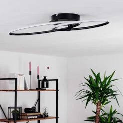 Hofstein Harpeth Deckenleuchte LED Schwarz, 1-flammig, Fernbedienung 18 Hofstein Harpeth Deckenleuchte LED Schwarz, 1-flammig, Fernbedienung -LED Leuchten Verkäufe harpeth deckenleuchte h3375341 8