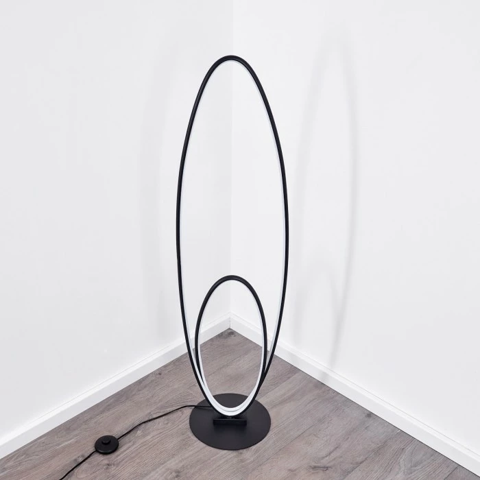 Hofstein Harpeth Stehleuchte LED Schwarz, 1-flammig 17 Hofstein Harpeth Stehleuchte LED Schwarz, 1-flammig – Bild 17