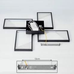Hofstein Haya Deckenleuchte LED Schwarz, 4-flammig 14 Hofstein Haya Deckenleuchte LED Schwarz, 4-flammig -LED Leuchten Verkäufe haya deckenleuchte h3381762 4