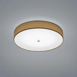 Helestra Bora Deckenleuchte LED Nickel-Matt, 1-flammig