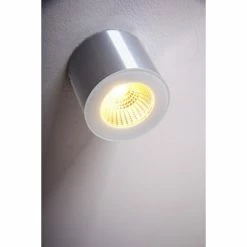 Helestra LED Badezimmer Deckenleuchte Aluminium, 1-flammig