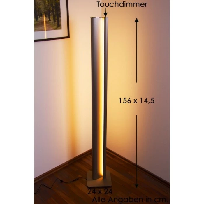 Helestra Stehleuchte LED Anthrazit, 1-flammig 1 Helestra Stehleuchte LED Anthrazit, 1-flammig