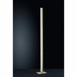 Helestra VENTA Stehleuchte LED Chrom, Champagnerfarben, 1-flammig