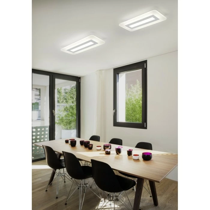 Helestra Wes Deckenleuchte LED Grau, Weiß, 1-flammig 2 Helestra Wes Deckenleuchte LED Grau, Weiß, 1-flammig – Bild 2