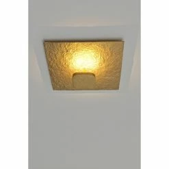 Holl&auml;nder CESARE Deckenleuchte LED Gold, 2-flammig
