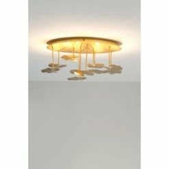 Holl&auml;nder CONTROVERSIA Deckenleuchte LED Gold, 10-flammig -LED Leuchten Verkäufe hollaender controversia deckenleuchte 300 k 16101 2