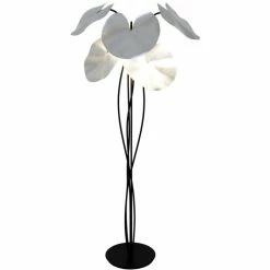 Holl&auml;nder CONTROVERSIA Stehleuchte LED Schwarz, Silber, Braun, 5-flammig -LED Leuchten Verkäufe hollaender controversia stehleuchte 300 k 11169 s 3