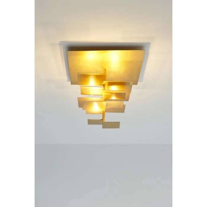 Holländer SCACCHI Deckenleuchte LED Gold, 9-flammig 1 Holländer SCACCHI Deckenleuchte LED Gold, 9-flammig