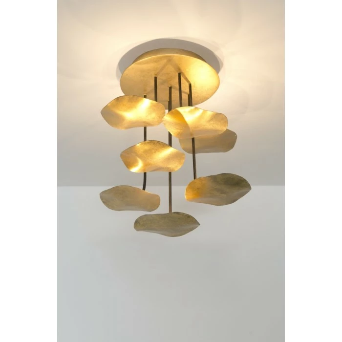 Holländer SETTE GNOMO Deckenleuchte LED Gold, 7-flammig 1 Holländer SETTE GNOMO Deckenleuchte LED Gold, 7-flammig