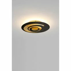 Holl&auml;nder SPIRALE Deckenleuchte LED Schwarz, Braun, Gold, 1-flammig -LED Leuchten Verkäufe hollaender spirale deckenleuchte 300 k 16100 2