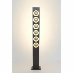 Holl&auml;nder TENACIA Stehleuchte LED Braun, Gold, 6-flammig