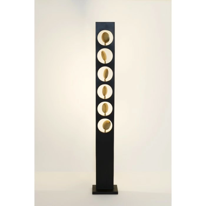 Holländer TENACIA Stehleuchte LED Braun, Gold, 6-flammig 4 Holländer TENACIA Stehleuchte LED Braun, Gold, 6-flammig – Bild 4