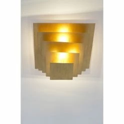 Holl&auml;nder VISIERA Deckenleuchte LED Gold, 9-flammig