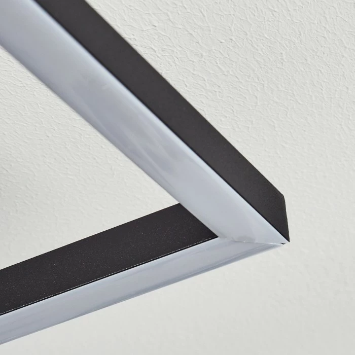 Hofstein Hyacinthe Deckenleuchte LED Chrom, Schwarz, 1-flammig 6 Hofstein Hyacinthe Deckenleuchte LED Chrom, Schwarz, 1-flammig – Bild 6