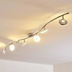 Hofstein Ibex Deckenleuchte LED Chrom, 6-flammig 21 Hofstein Ibex Deckenleuchte LED Chrom, 6-flammig -LED Leuchten Verkäufe ibex deckenleuchte h3110935 do1 3