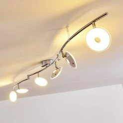 Hofstein Ibex Deckenleuchte LED Chrom, 6-flammig 27 Hofstein Ibex Deckenleuchte LED Chrom, 6-flammig -LED Leuchten Verkäufe ibex deckenleuchte h3110935 do1 9