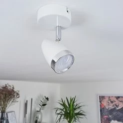 Hofstein Idlewild Deckenleuchte LED Chrom, Weiß, 1-flammig -LED Leuchten Verkäufe idlewild deckenleuchte h3392867 9