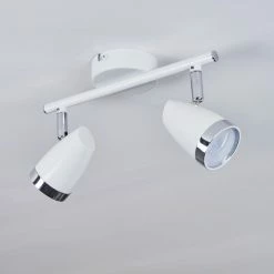 Hofstein Idlewild Deckenleuchte LED Chrom, Weiß, 2-flammig -LED Leuchten Verkäufe idlewild deckenleuchte h3402795 7