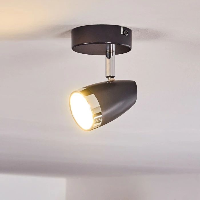 Hofstein Idlewild Wandleuchte LED Schwarz, 1-flammig 1 Hofstein Idlewild Wandleuchte LED Schwarz, 1-flammig