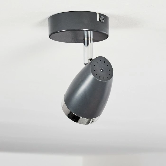 Hofstein Idlewild Wandleuchte LED Schwarz, 1-flammig 2 Hofstein Idlewild Wandleuchte LED Schwarz, 1-flammig – Bild 2