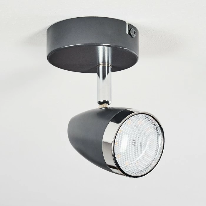 Hofstein Idlewild Wandleuchte LED Schwarz, 1-flammig 8 Hofstein Idlewild Wandleuchte LED Schwarz, 1-flammig – Bild 8