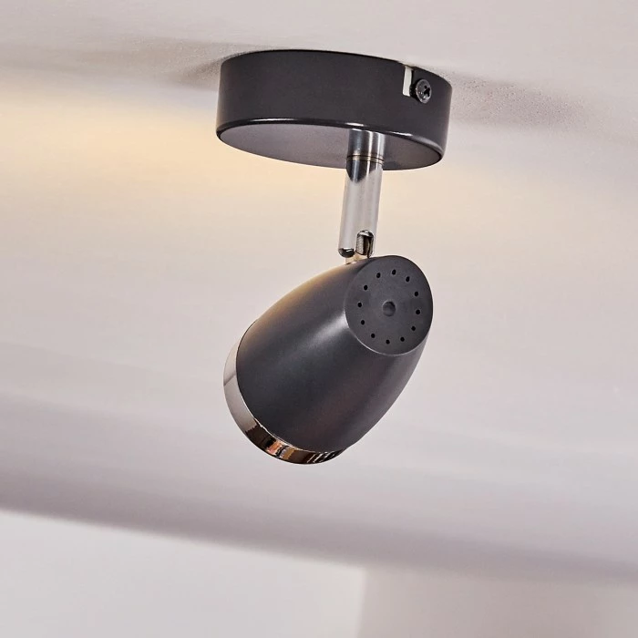 Hofstein Idlewild Wandleuchte LED Schwarz, 1-flammig 9 Hofstein Idlewild Wandleuchte LED Schwarz, 1-flammig – Bild 9