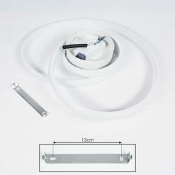 Hofstein Ignal Deckenleuchte LED Weiß, 1-flammig -LED Leuchten Verkäufe ignal deckenleuchte h3416389 4