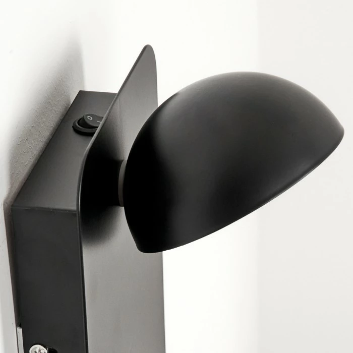 Hofstein Inkeroinen Wandleuchte LED Schwarz, 1-flammig 6 Hofstein Inkeroinen Wandleuchte LED Schwarz, 1-flammig – Bild 6