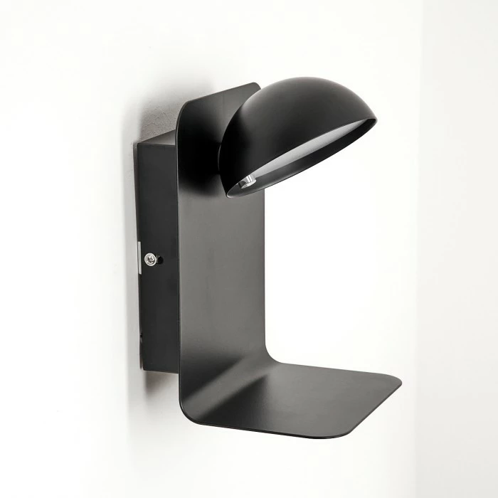 Hofstein Inkeroinen Wandleuchte LED Schwarz, 1-flammig 8 Hofstein Inkeroinen Wandleuchte LED Schwarz, 1-flammig – Bild 8