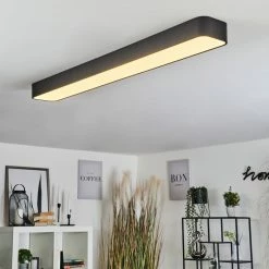 Hofstein Iriondo Deckenleuchte LED Schwarz, 1-flammig, Fernbedienung 22 Hofstein Iriondo Deckenleuchte LED Schwarz, 1-flammig, Fernbedienung -LED Leuchten Verkäufe iriondo deckenleuchte h3562536 10