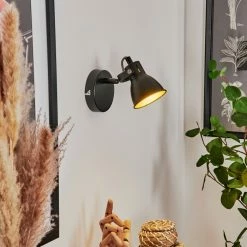 Hofstein Javel Wandleuchte LED Schwarz, 1-flammig 18 Hofstein Javel Wandleuchte LED Schwarz, 1-flammig -LED Leuchten Verkäufe javel wandleuchte h3579787 6