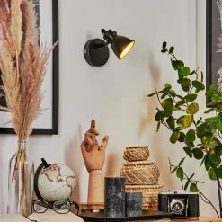 Hofstein Javel Wandleuchte LED Schwarz, 1-flammig 20 Hofstein Javel Wandleuchte LED Schwarz, 1-flammig -LED Leuchten Verkäufe javel wandleuchte h3579787 8