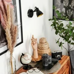 Hofstein Javel Wandleuchte LED Schwarz, 1-flammig 21 Hofstein Javel Wandleuchte LED Schwarz, 1-flammig -LED Leuchten Verkäufe javel wandleuchte h3579787 9