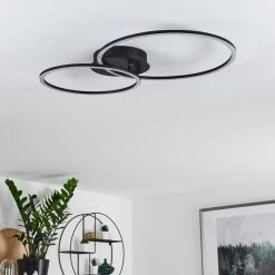 Hofstein Johsa Deckenleuchte LED Schwarz, 2-flammig -LED Leuchten Verkäufe johsa deckenleuchte h3326176 10