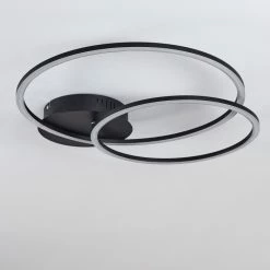 Hofstein Johsa Deckenleuchte LED Schwarz, 2-flammig -LED Leuchten Verkäufe johsa deckenleuchte h3326176 4