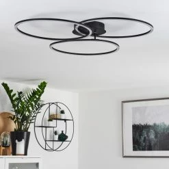 Hofstein Johsa Deckenleuchte LED Schwarz, 3-flammig 27 Hofstein Johsa Deckenleuchte LED Schwarz, 3-flammig -LED Leuchten Verkäufe johsa deckenleuchte h3326282 10