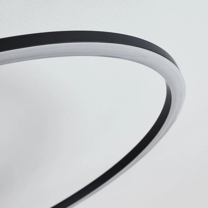 Hofstein Johsa Deckenleuchte LED Schwarz, 3-flammig 13 Hofstein Johsa Deckenleuchte LED Schwarz, 3-flammig – Bild 13