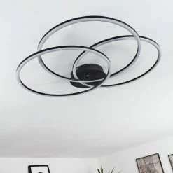 Hofstein Johsa Deckenleuchte LED Schwarz, 3-flammig 21 Hofstein Johsa Deckenleuchte LED Schwarz, 3-flammig -LED Leuchten Verkäufe johsa deckenleuchte h3381977 10