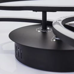 Hofstein Johsa Deckenleuchte LED Schwarz, 3-flammig 17 Hofstein Johsa Deckenleuchte LED Schwarz, 3-flammig -LED Leuchten Verkäufe johsa deckenleuchte h3381977 6